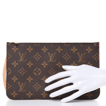 Louis Vuitton Monogram Neverfull MM GM Pochette 2 of 8