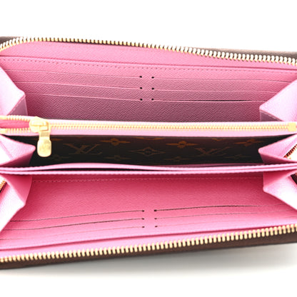 Louis Vuitton Monogram 2022 Christmas Animation Paris Zippy Wallet Pink 5 of 8