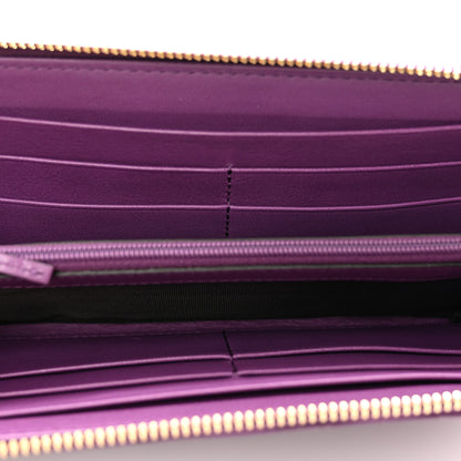 Gucci Guccissima Donna Long Wallet Purple 5 of 8