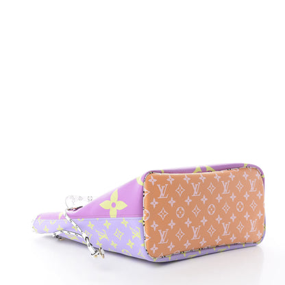 Louis Vuitton Monogram Giant Neverfull MM Pink Lilac 3 of 8