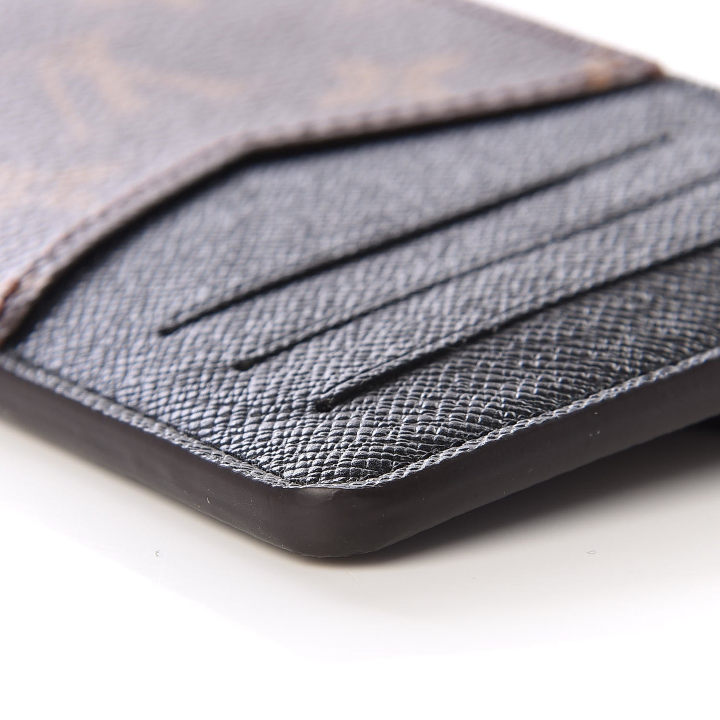 Monogram Recto Verso Card Holder Black
