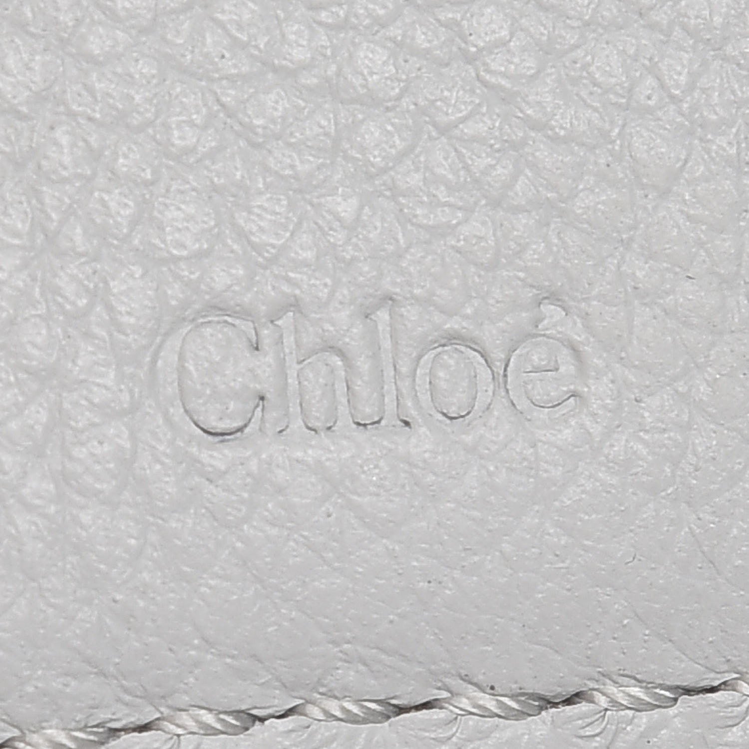 Chloe Grained Calfskin Marcie Square Wallet Atoll Blue 6 of 9