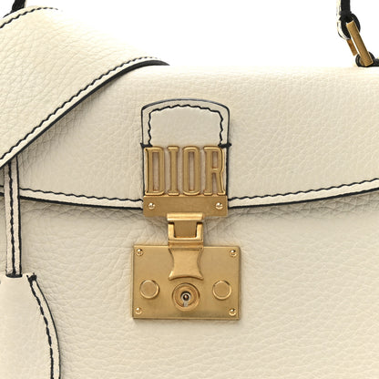Christian Dior Calfskin Dioraddict Top Handle White 8 of 14