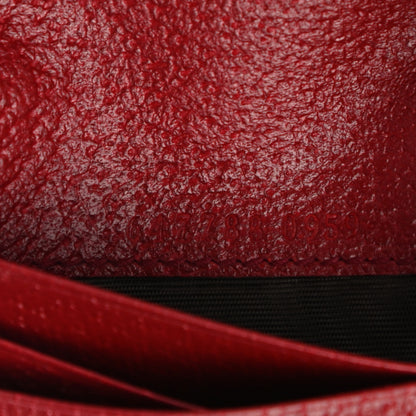 Gucci X DORAEMON Mini Vintage GG Supreme Monogram Card Case Wallet Beige Cherry Red 6 of 10