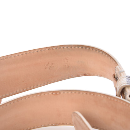 Louis Vuitton Damier Azur Voyage Belt 95 38 8 of 11