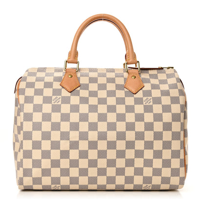 Louis Vuitton Damier Azur Speedy 30 1 of 11