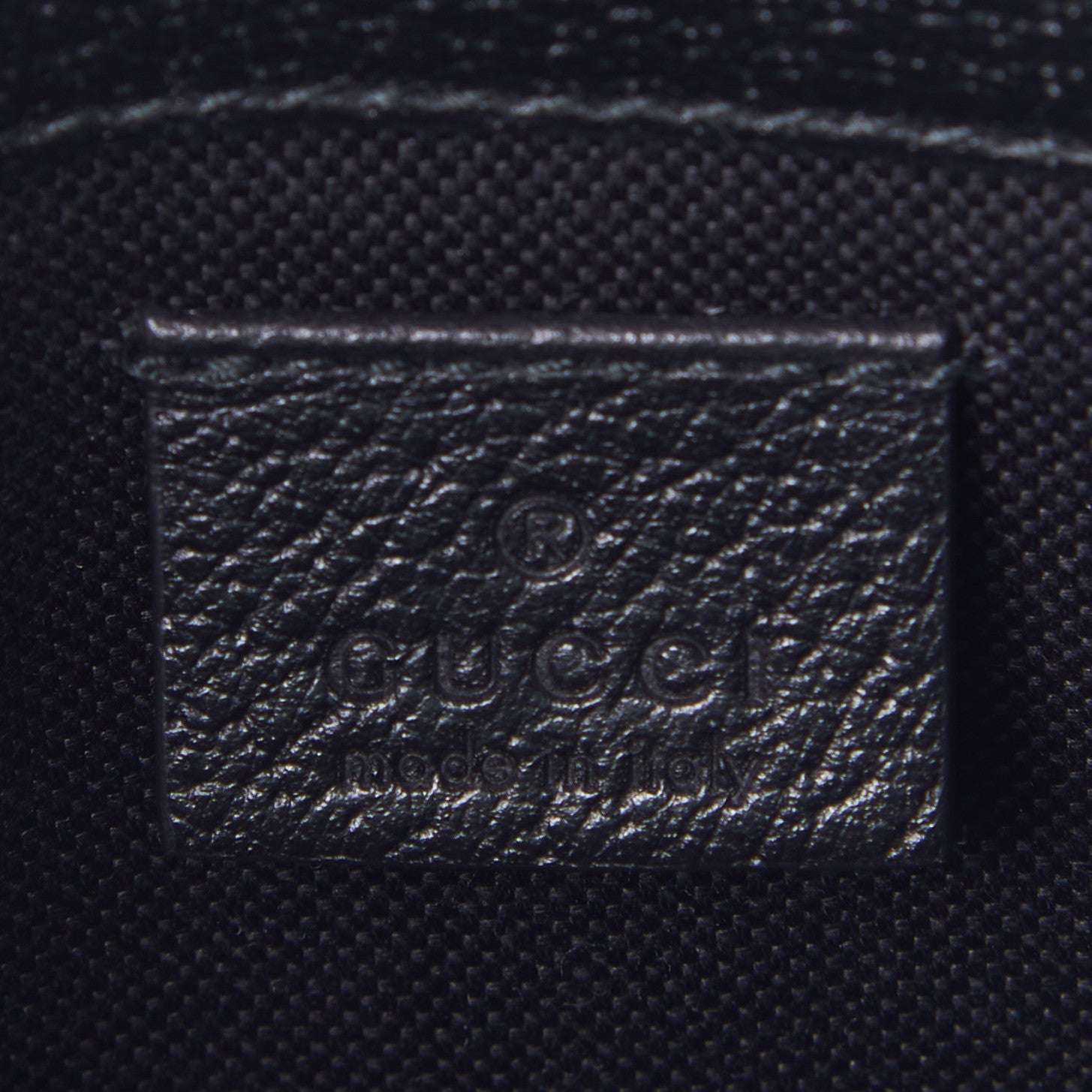 Gucci GG Supreme Monogram Psychedelic Slim Belt Bag Black 8 of 10