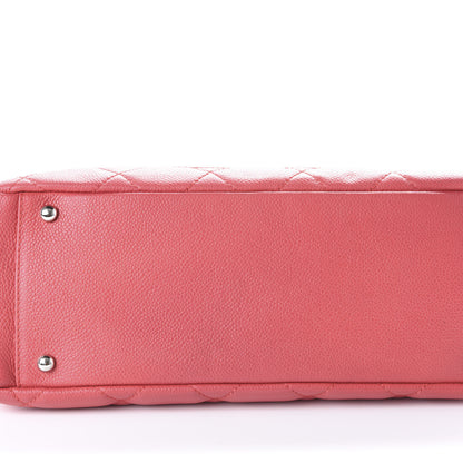 Chanel Caviar Quilted Timeless CC Soft Tote Pink 11 of 11