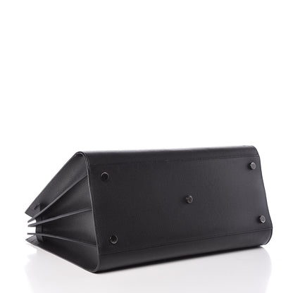 Saint Laurent Grained Calfskin Large Sac De Jour Carryall Black 4 of 16