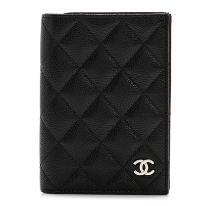 Chanel Caviar Quilted Passport Holder Black 1 of 7