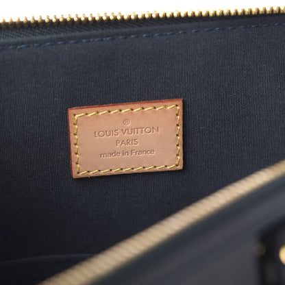 Louis Vuitton Vernis Alma MM Blue Infini 6 of 9