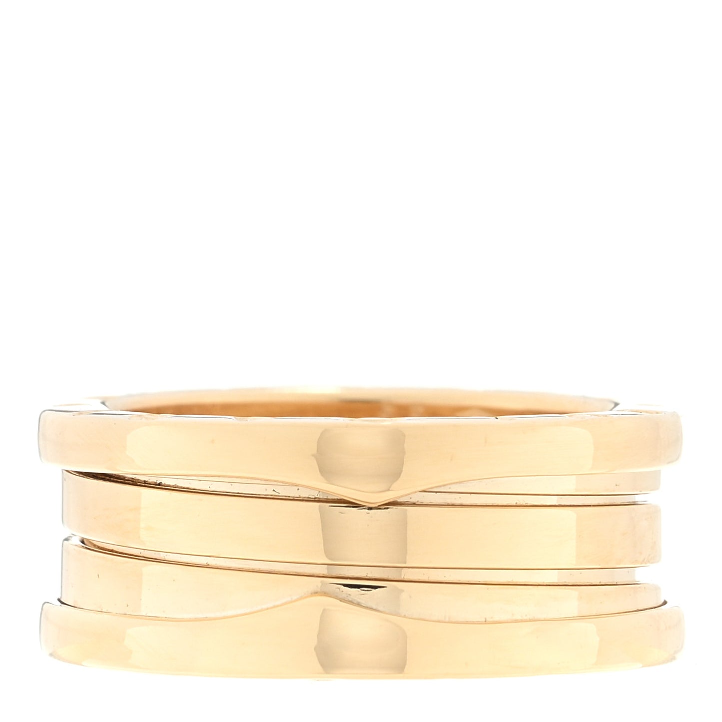18K Yellow Gold B.Zero1 Three-Band Ring 53 6.25