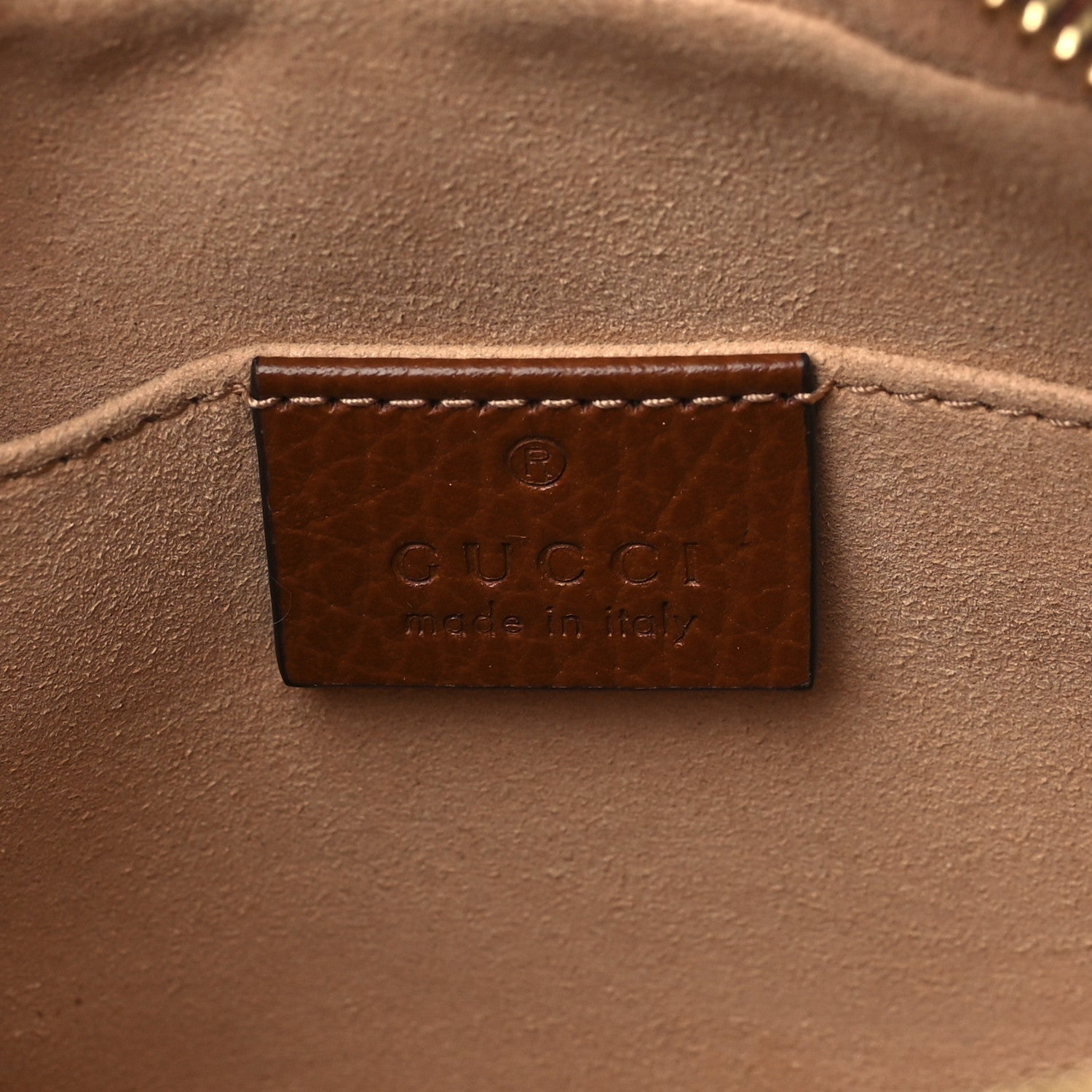 Gucci New Denim GG Monogram Dollar Calfskin Mini Ophidia Shoulder Bag Blue Tea Cuir Epilog 6 of 10