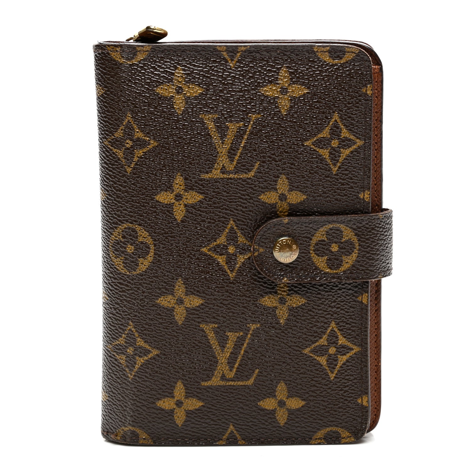 Louis Vuitton Monogram Porte Papier Zippe Wallet 1 of 8