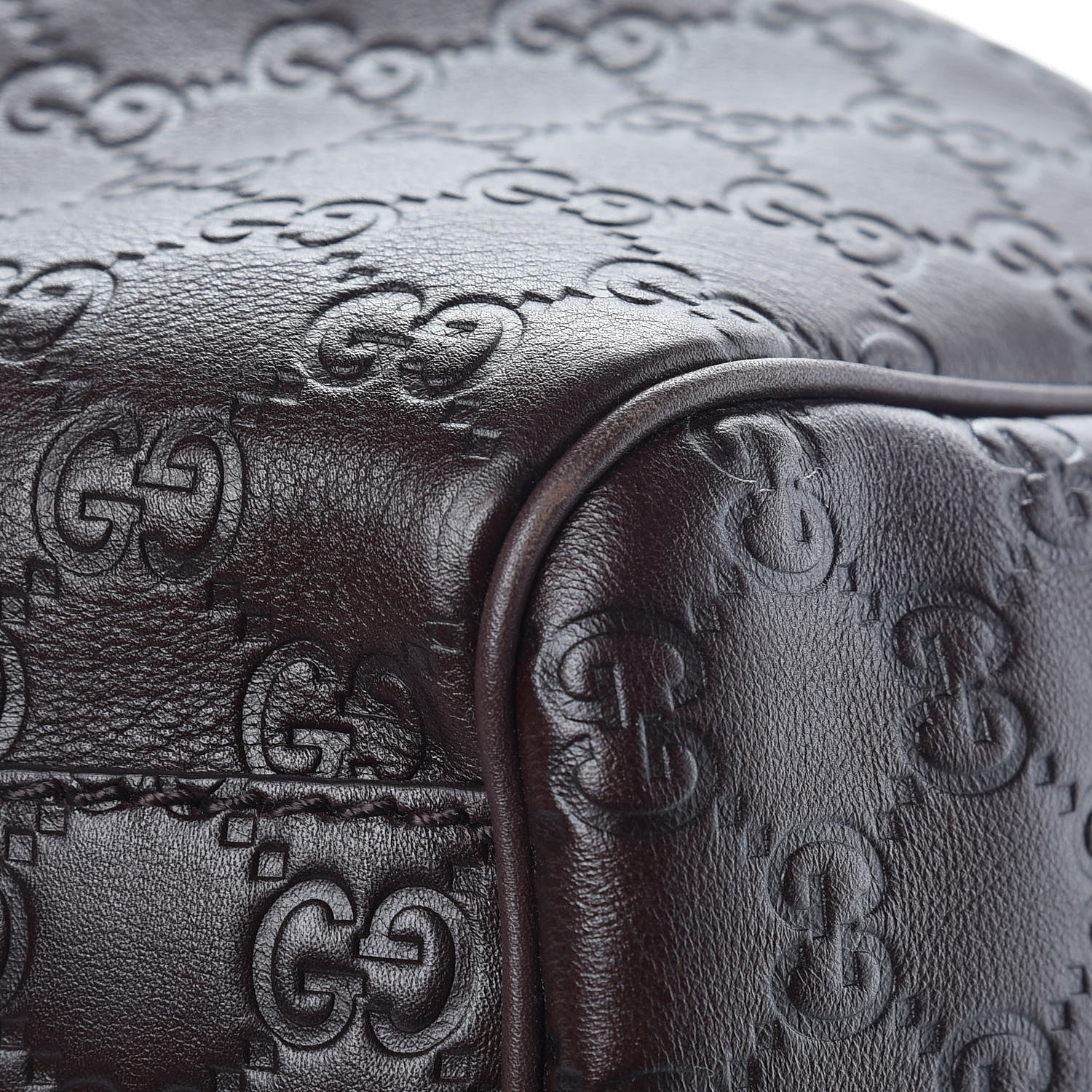 Gucci Guccissima Signature Large Sukey Tote Chocolate 9 of 9