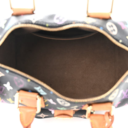 Louis Vuitton Monogram Multicolor Speedy 30 Black 5 of 11