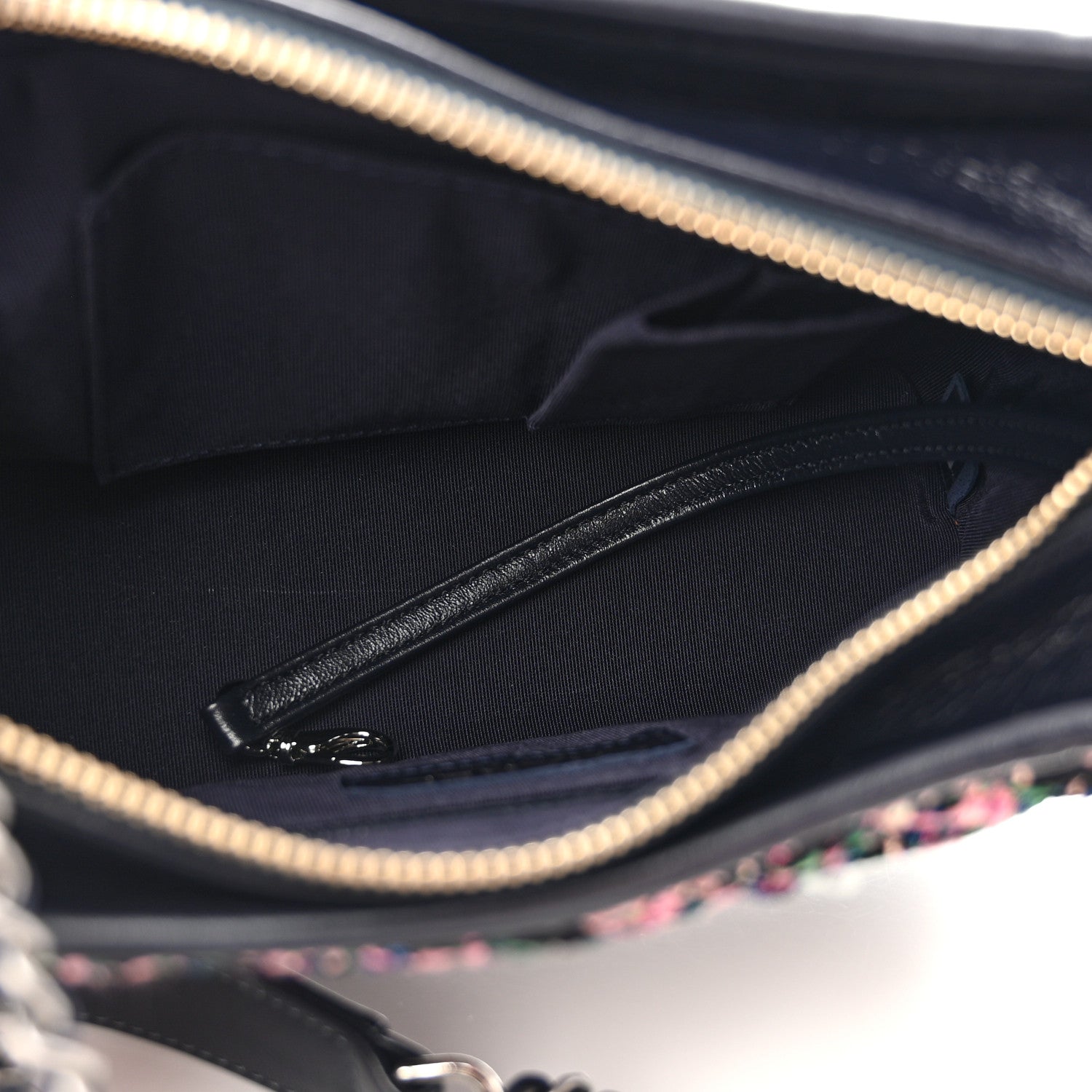 Chanel Tweed Calfskin Small Gabrielle Hobo Multi 5 of 12