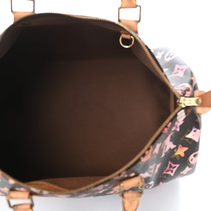 Louis Vuitton Watercolor Aquarelle Speedy 35 Brown 5 of 9