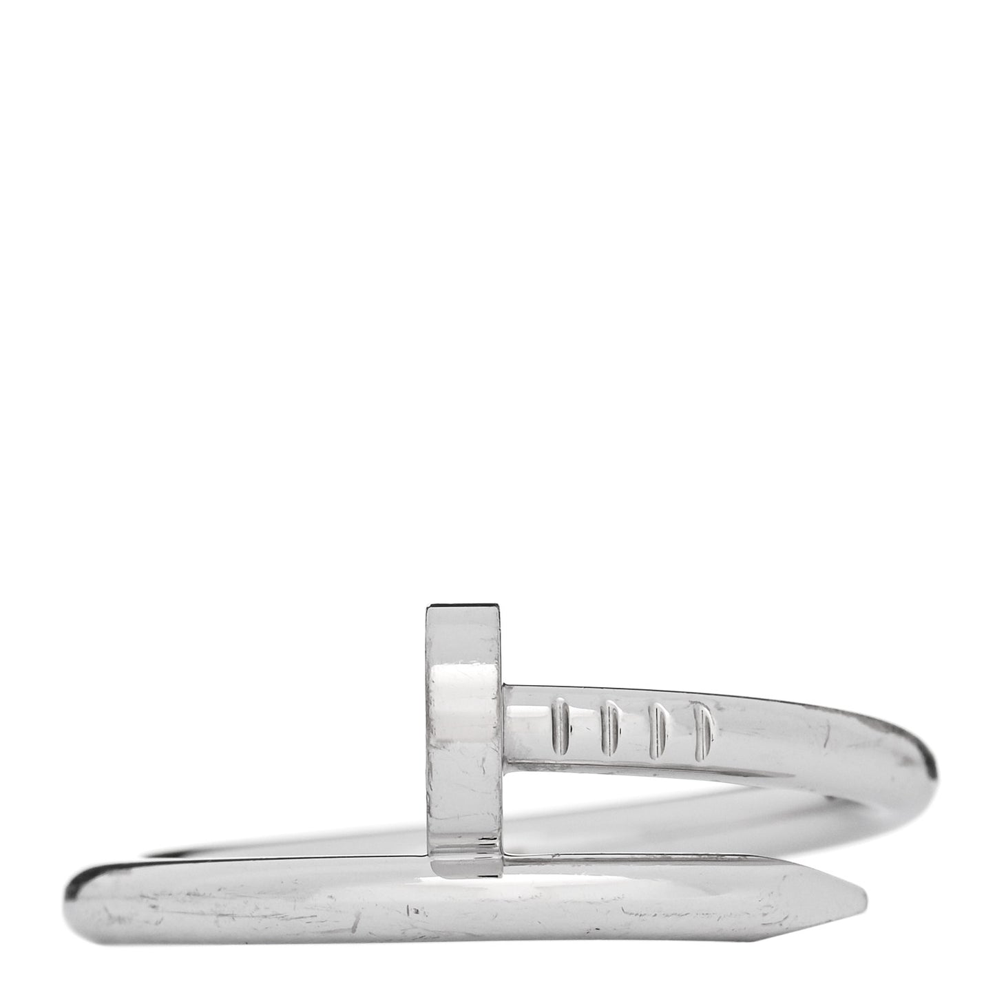 18K White Gold Juste Un Clou Ring 67 11.75
