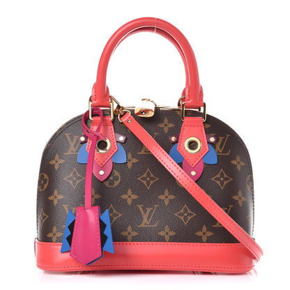 Louis Vuitton Monogram Totem Alma BB Flamingo 1 of 7