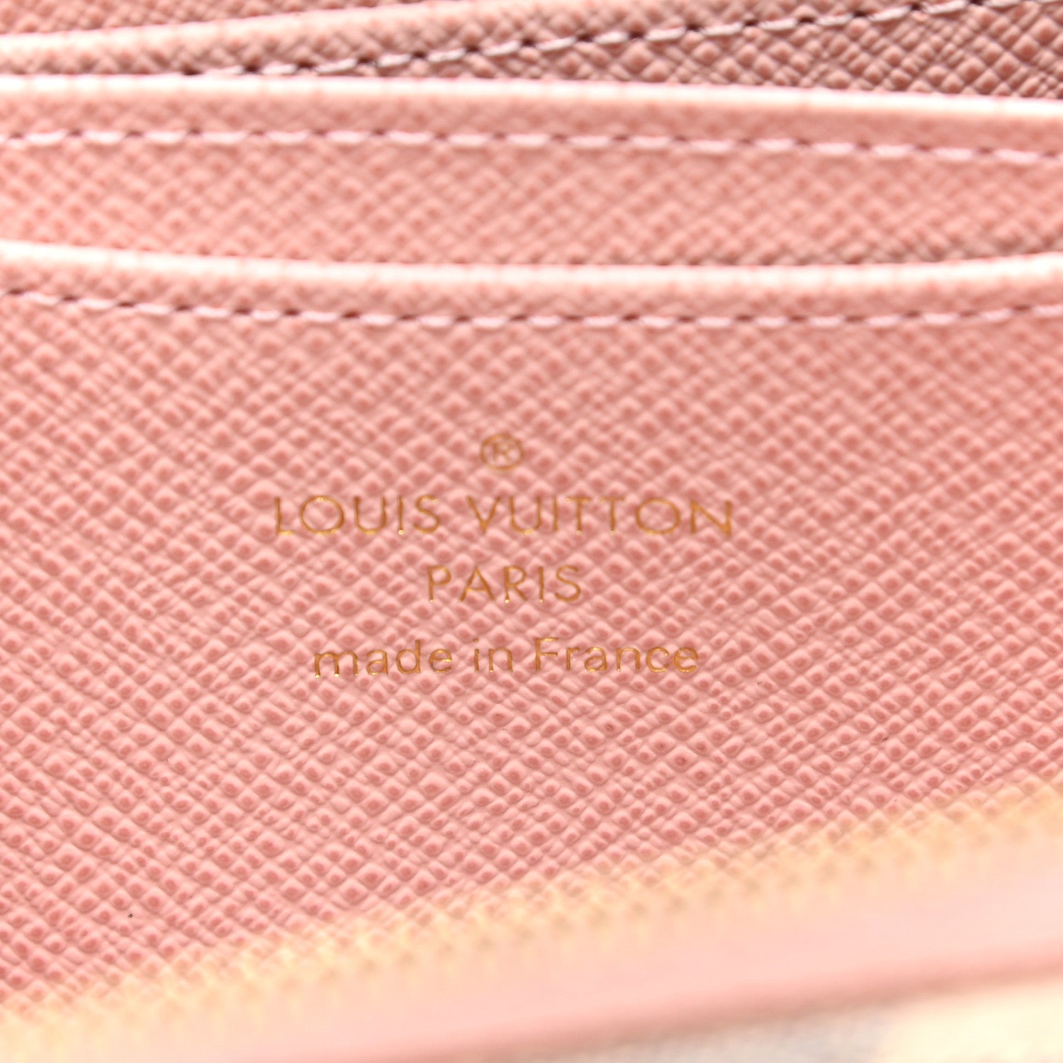 Louis Vuitton Damier Azur Zippy Coin Purse Rose Ballerine 6 of 6