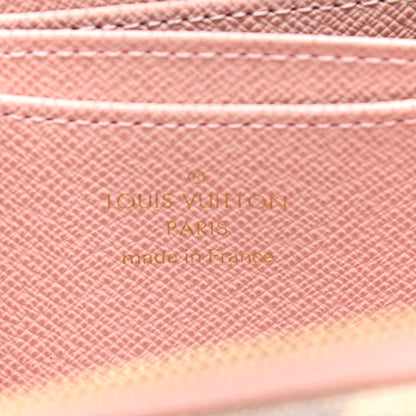 Louis Vuitton Damier Azur Zippy Coin Purse Rose Ballerine 6 of 6