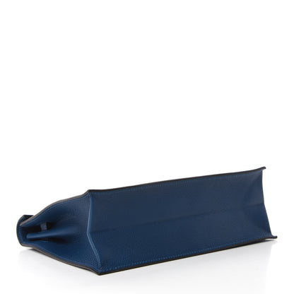 Hermes Evercolor Kelly Danse II Belt Bag Deep Bleu 4 of 13