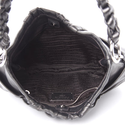 Prada Vitellino Mordo Hobo Piombo Mordo 5 of 14