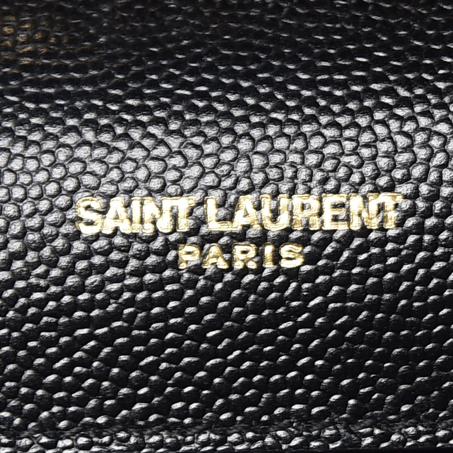 Grain De Poudre Medium Classic Monogram Kate Satchel Black