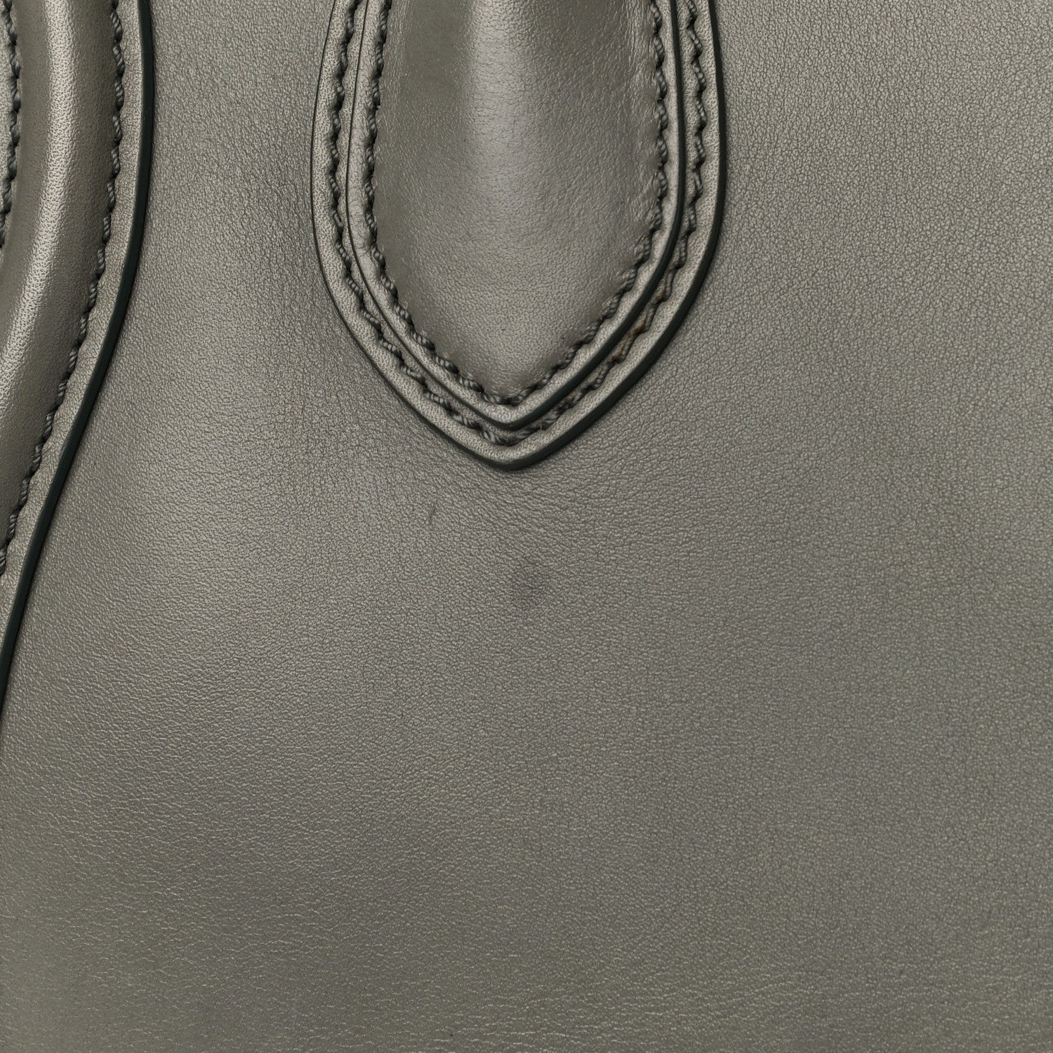 Celine Smooth Calfskin Mini Luggage Almond 10 of 11