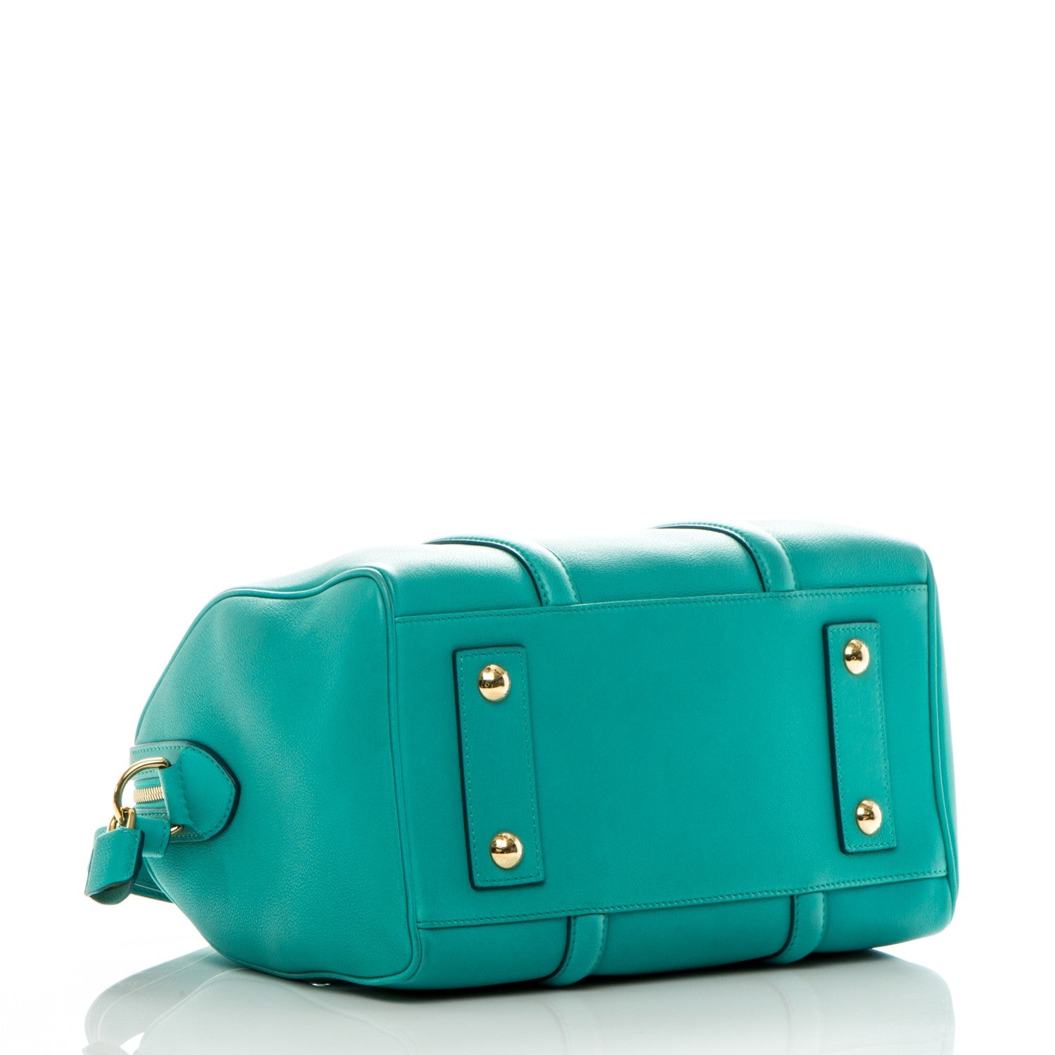 Louis Vuitton Calfskin SC Bag PM Turquoise 5 of 8