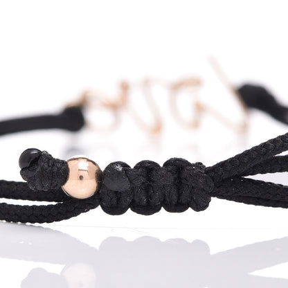 Tiffany 18K Rose Gold Paloma Picasso Grafitti Love Cord Bracelet 4 of 4