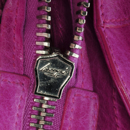 Balenciaga Agneau Giant 21 Silver Hardware City Magenta 5 of 15