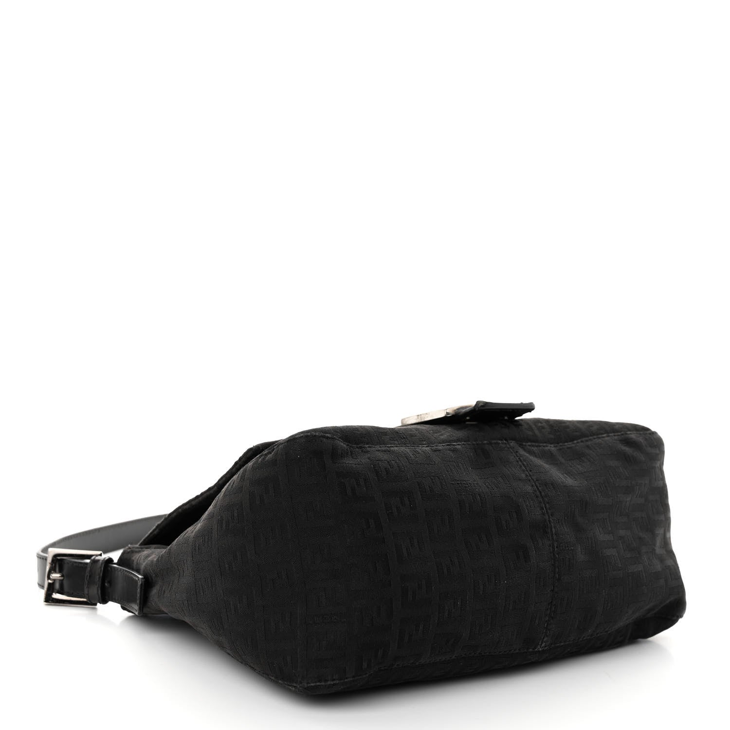 Fendi Zucchino Mama Baguette Black 4 of 9