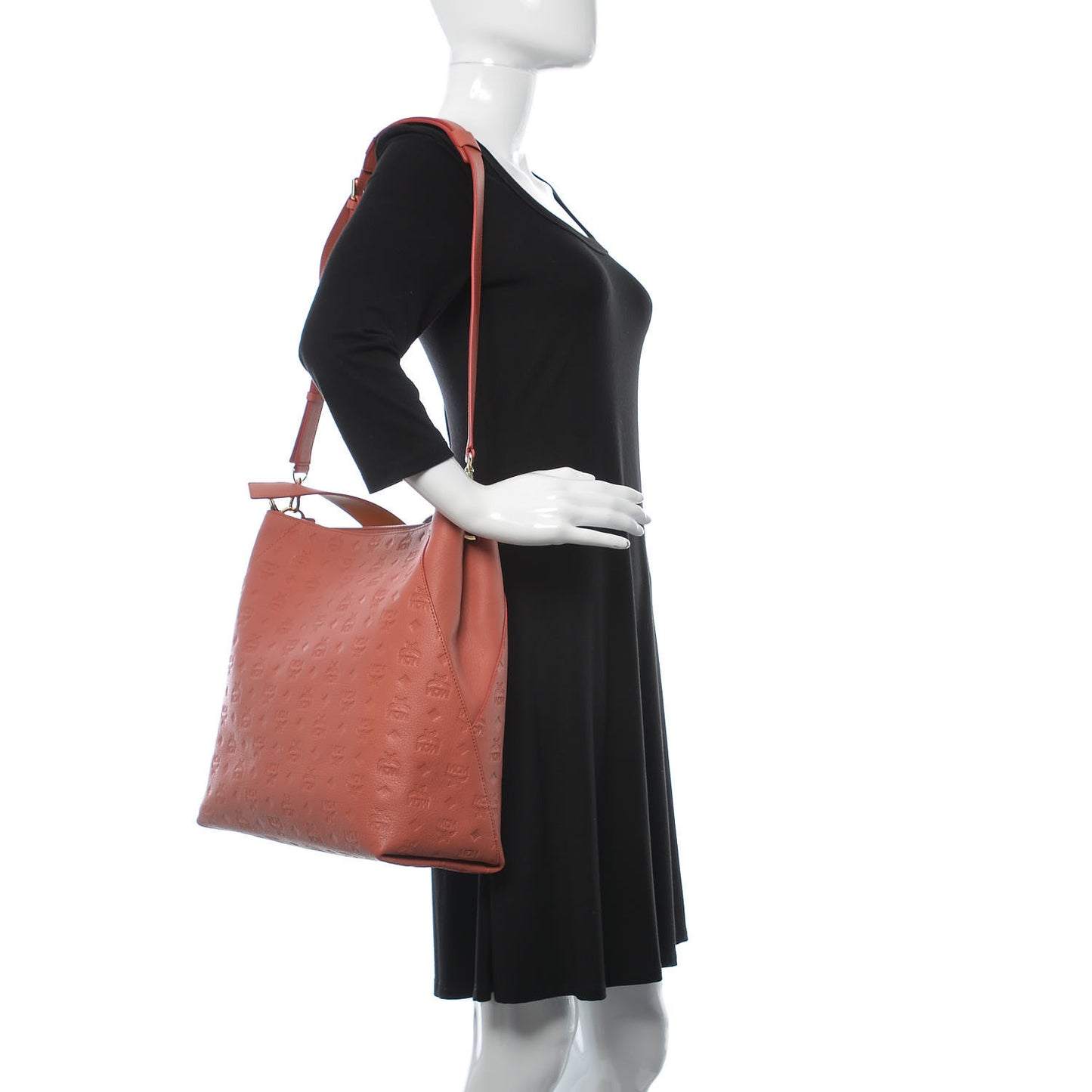 Calfskin Ottomar Large Klara Hobo Cocoa