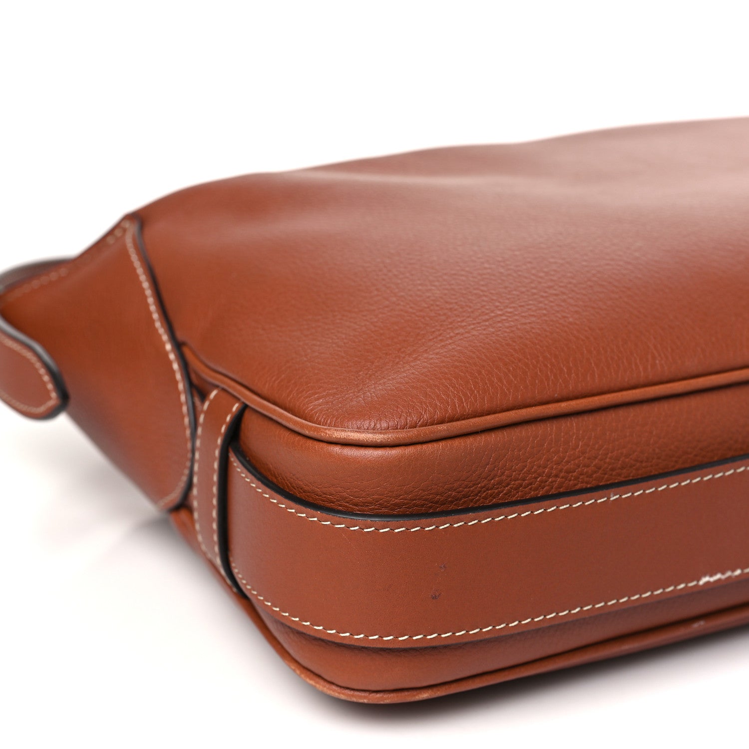 Celine Supple Calfskin Medium Romy Shoulder Bag Tan 8 of 11