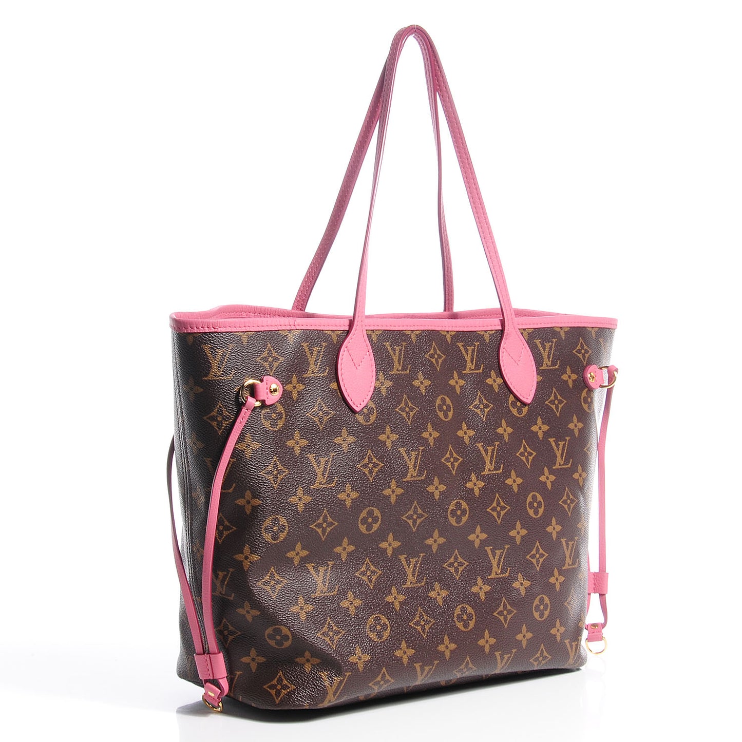 Monogram Articles de Voyage Ikat Neverfull MM Rose Velours