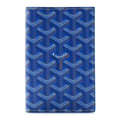 Goyard Goyardine Grenelle Passport Wallet Sky Blue 1 of 7