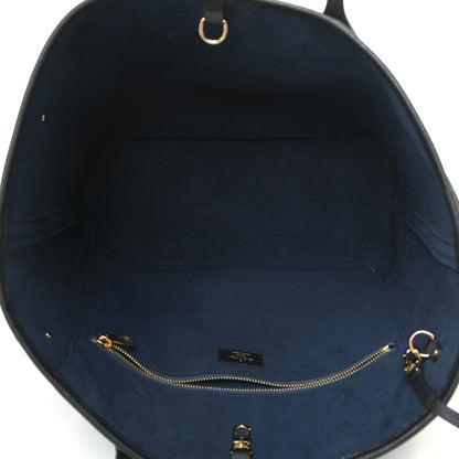 Louis Vuitton Empreinte Monogram Giant Neverfull MM Black 7 of 9