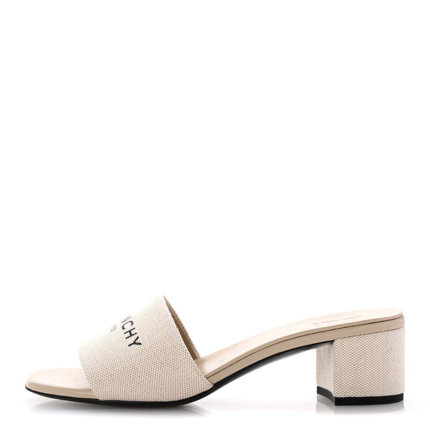 Givenchy Cotton 4G Logo Mule Sandals 40 Beige 1 of 10