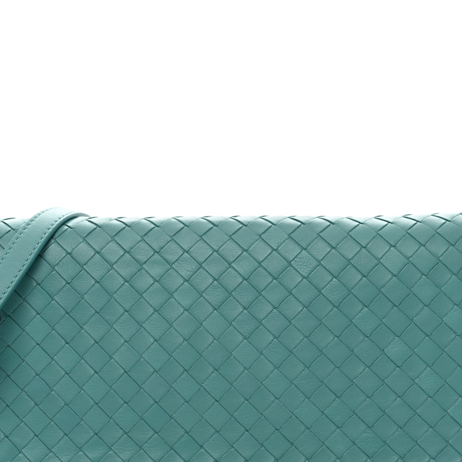 Bottega Veneta Nappa Intrecciato Dahlia Clutch Crossbody Linoleum 5 of 10