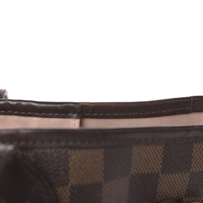 Louis Vuitton Damier Ebene Neo Neverfull MM Rose Ballerine 15 of 20