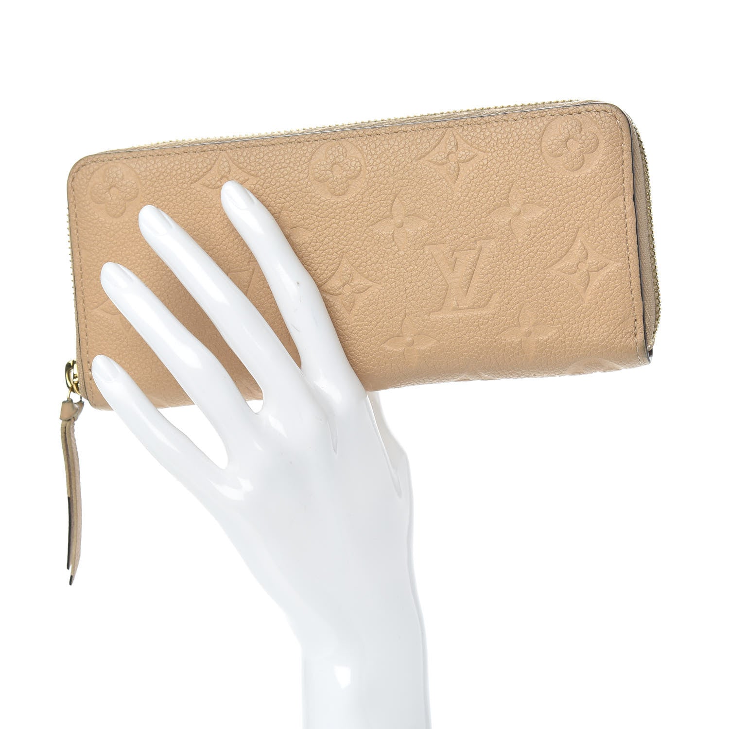 Louis Vuitton Empreinte Clemence Wallet Dune 2 of 10
