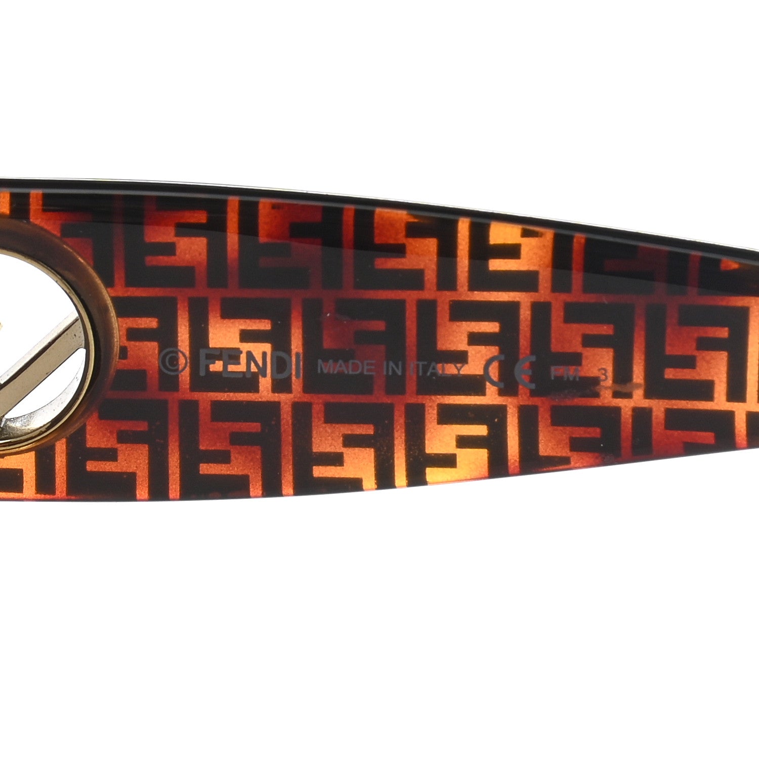 Fendi Acetate F is Fendi FF 51mm Cat Eye Sunglasses 0327/S Tortoise Camouflage 5 of 7