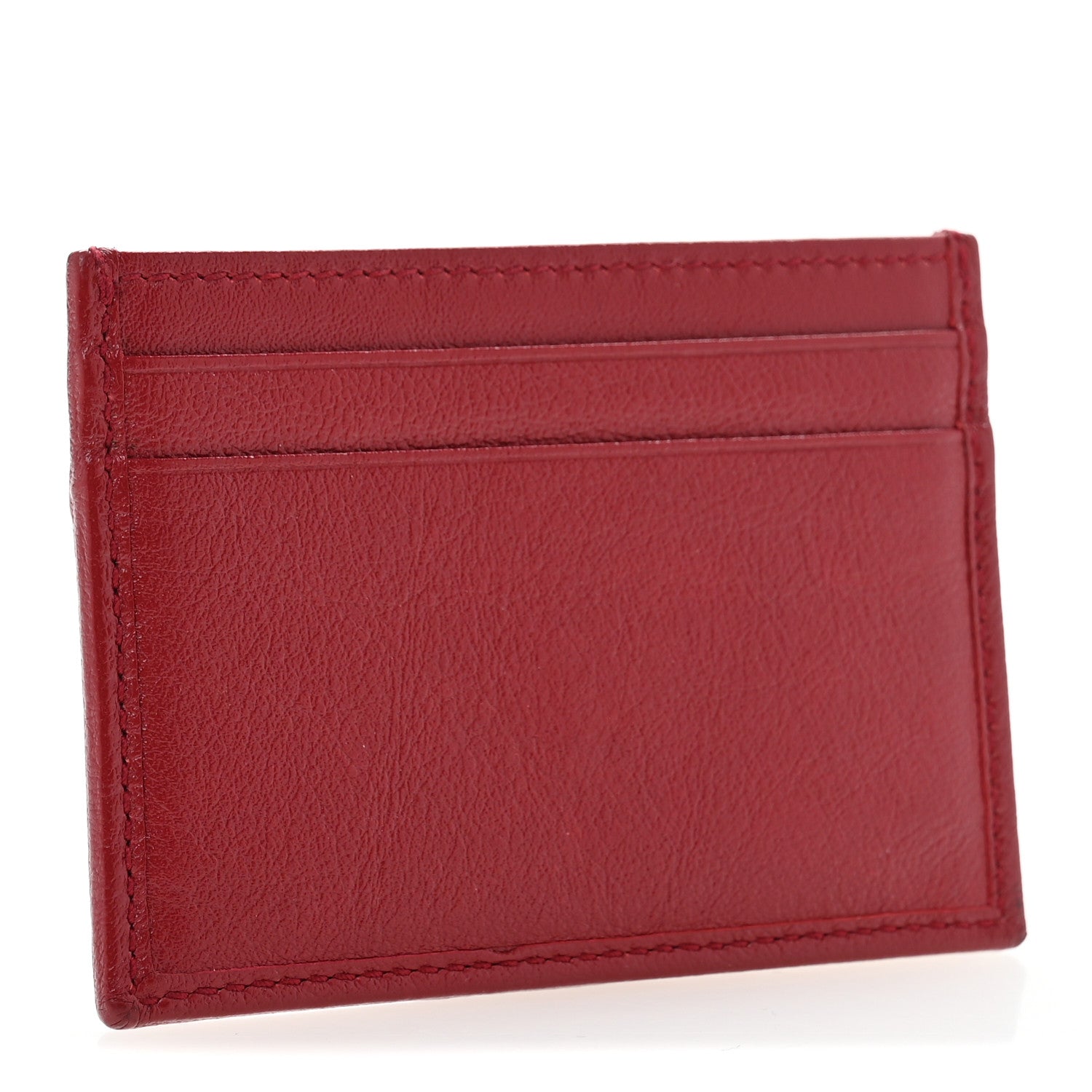 Gucci Calfskin Web Rajah Card Holder Red 3 of 7