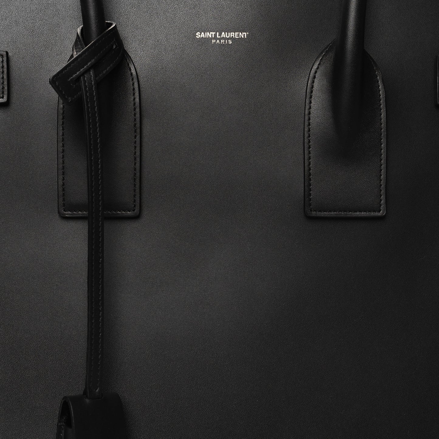 Calfskin Stud Large Sac De Jour Carryall Black