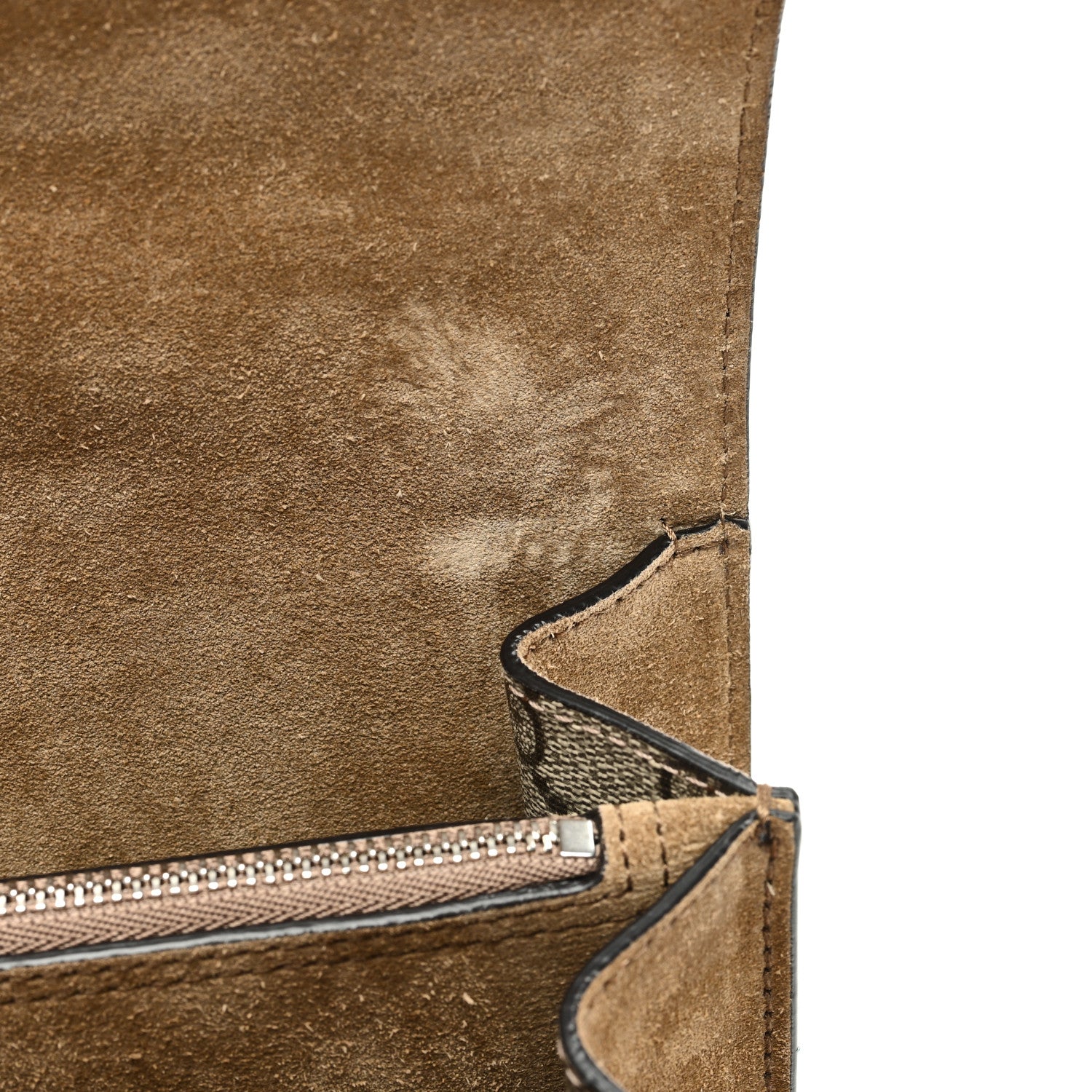 Gucci GG Supreme Monogram Small Dionysus Shoulder Bag Taupe 11 of 13
