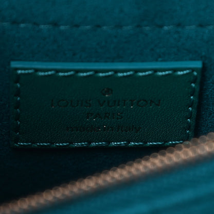 Louis Vuitton Calfskin New Wave Chain Bag MM NM Emerald 6 of 8