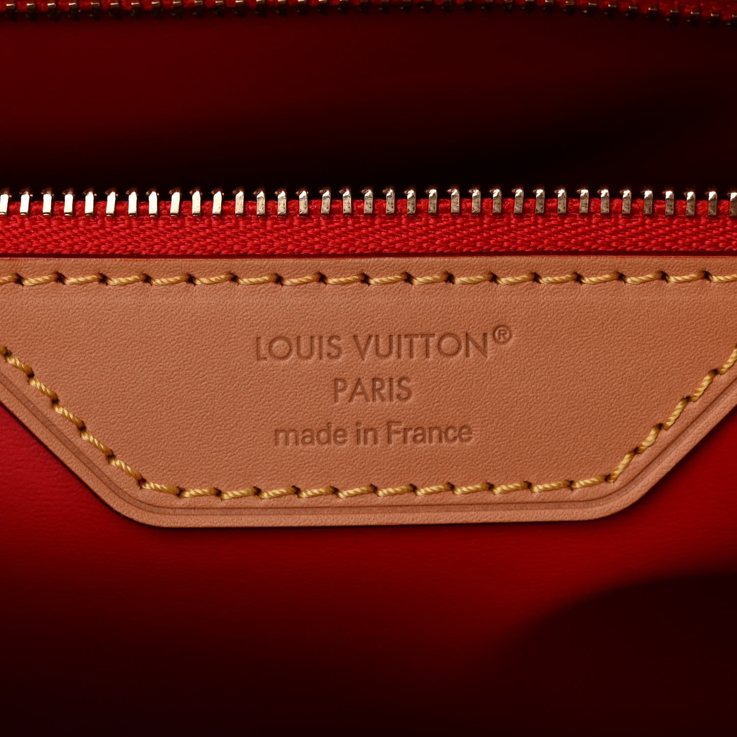 Louis Vuitton Monogram Speedy Soft 30 Red 6 of 9