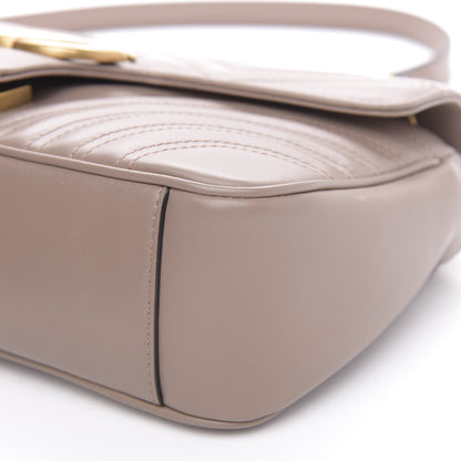 Gucci Calfskin Matelasse Small GG Marmont Shoulder Bag Porcelain Rose 10 of 10
